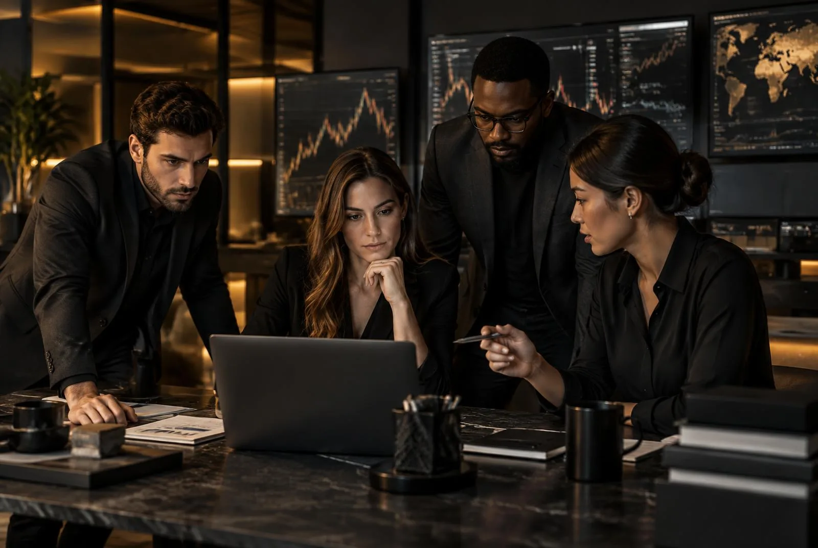 International Maven trader community reviewing market performance